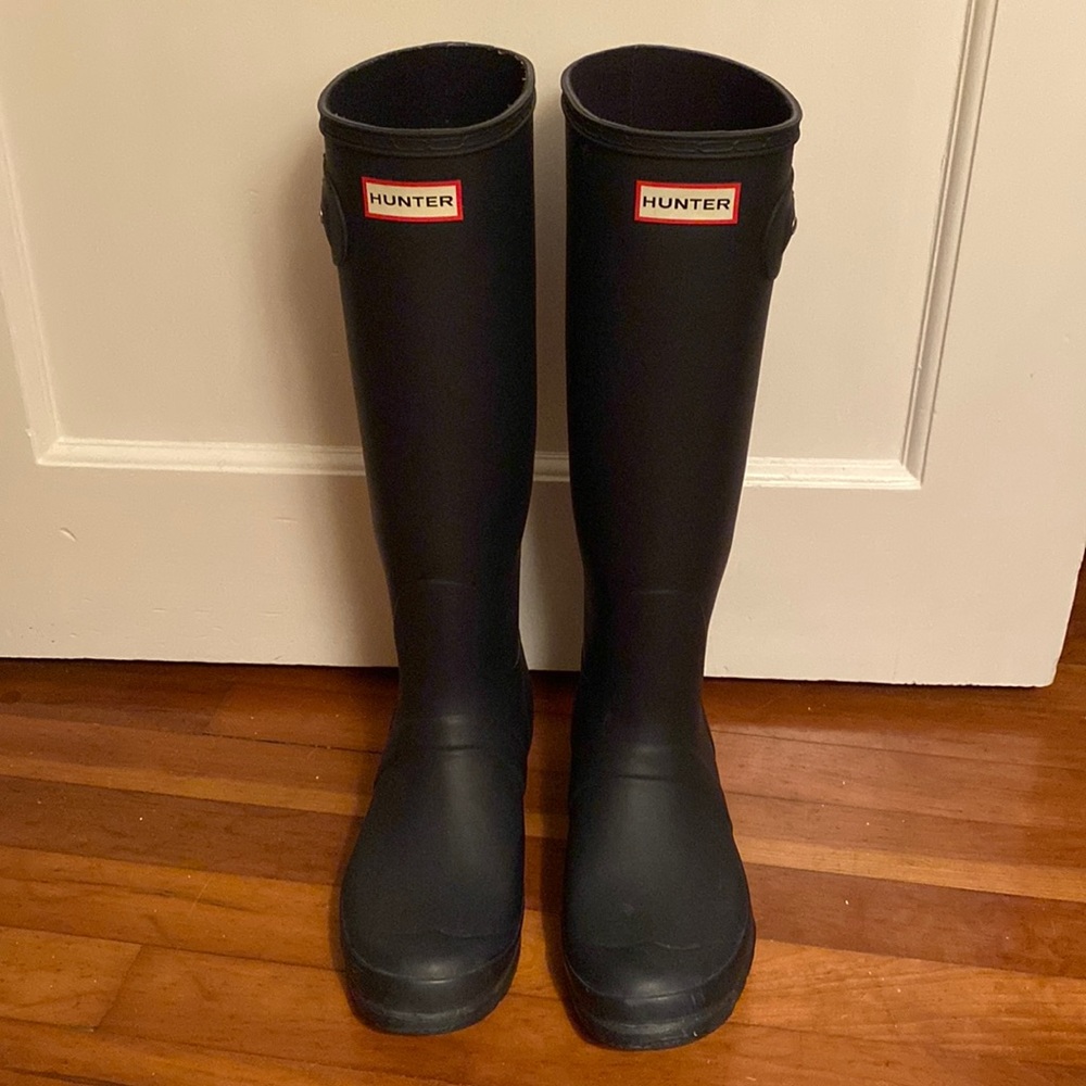 Hunter tall Boots Navy